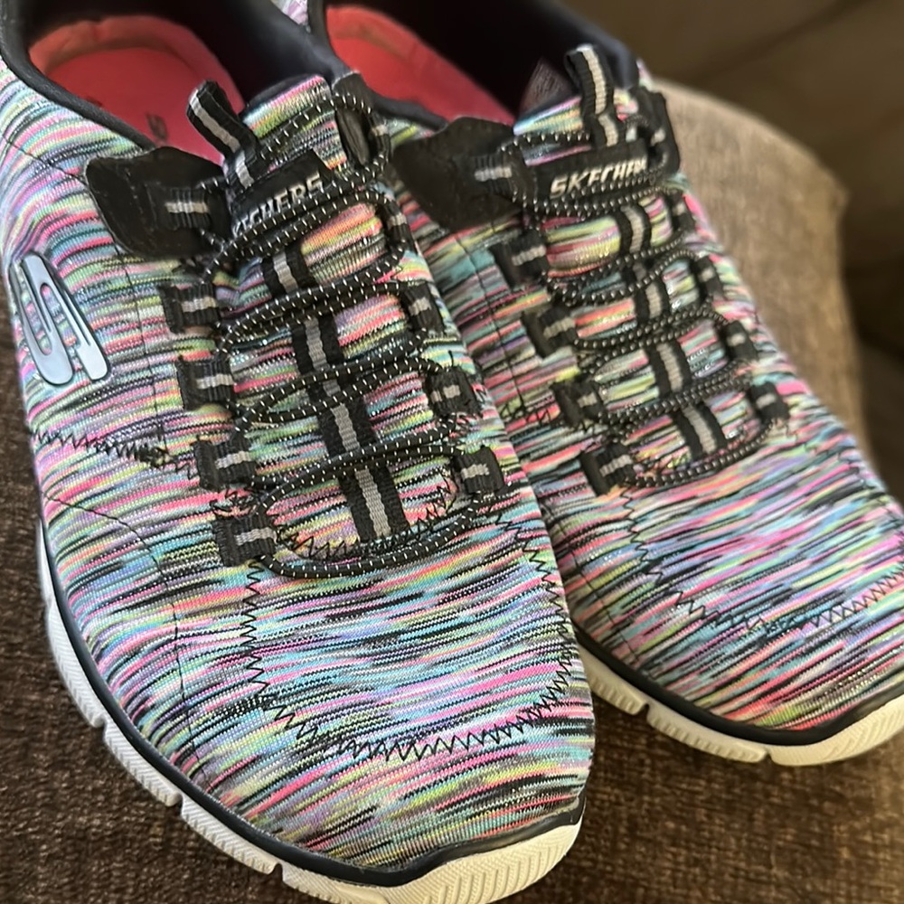 Skechers Women's Multicolor Athletic Shoes - Picture 8 of 13
